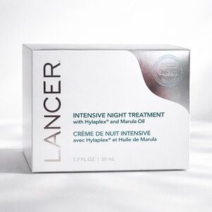 Lancer Intensive Night Treatment 1.7oz Anti Aging Cream Marula Oil NIB